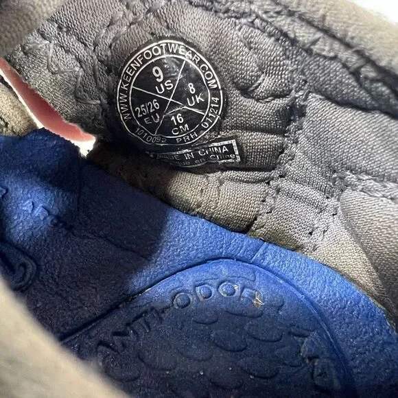 Keen Kids Water Shoes - Gray and Blue - Picture 5 of 8